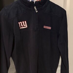 Vineyard Vines Black Quarter-Zip with Logo